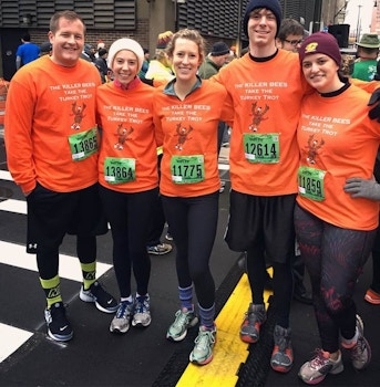 Detroit Turkey Trot Before The Feast! T-Shirt Photo