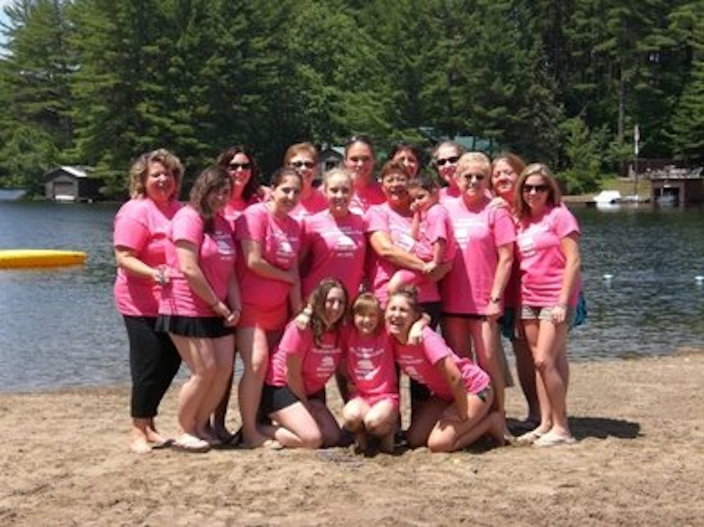 Pretty In Pink At White Lake T-Shirt Photo