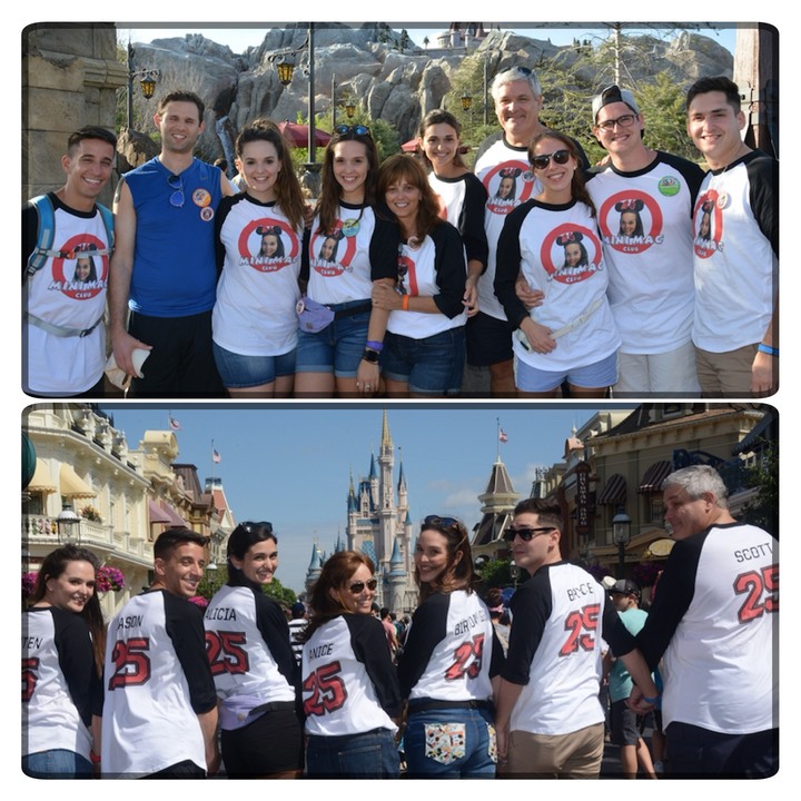 25th Birthday Celebration In Disneyworld T-Shirt Photo