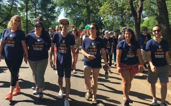 Atlanta Ms Walk 2017 With Dazed And Infused  T-Shirt Photo