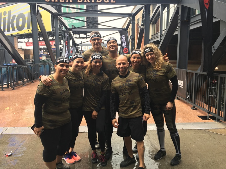 Kamp Tone Conquers The Citi Field Spartan T-Shirt Photo