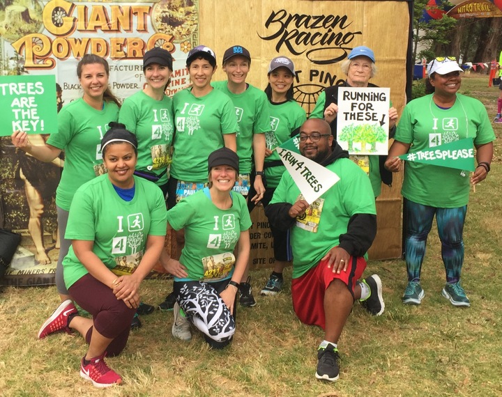 The Run For The Trees Team! T-Shirt Photo