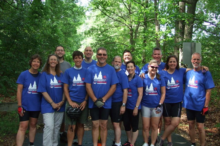 Pedaling With A Purpose T-Shirt Photo