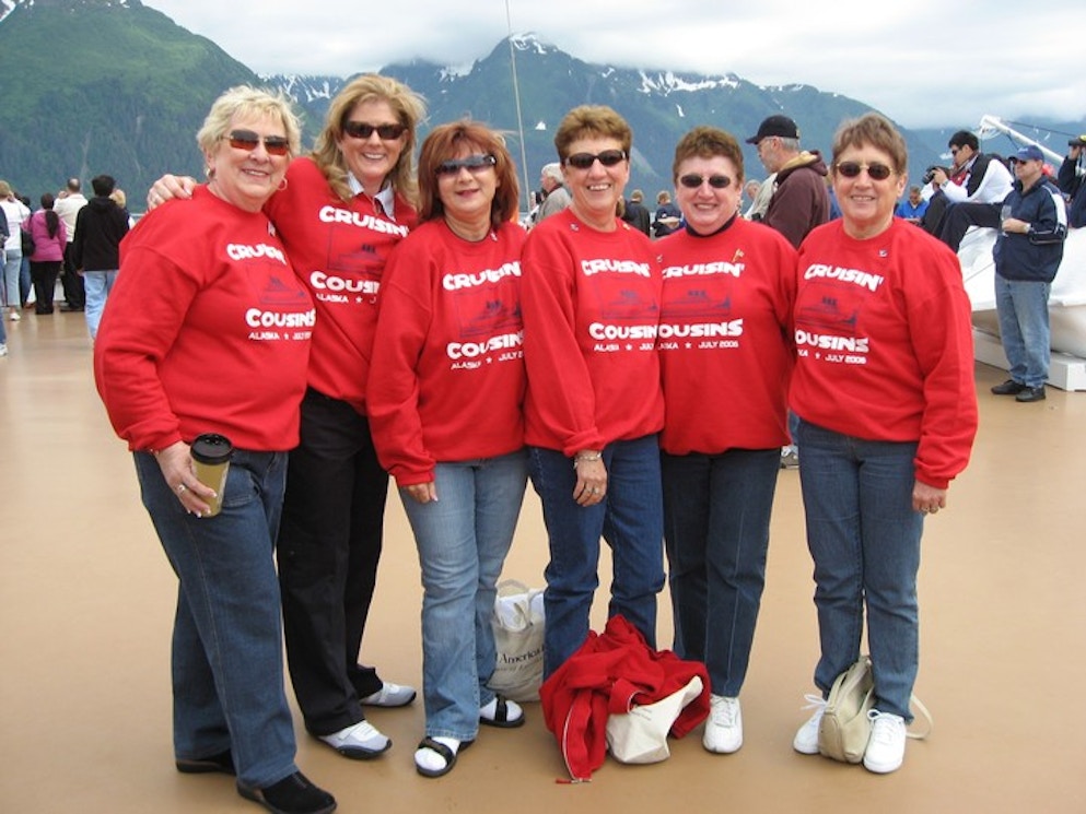 Crusing Cousins Cruise Alaska T-Shirt Photo