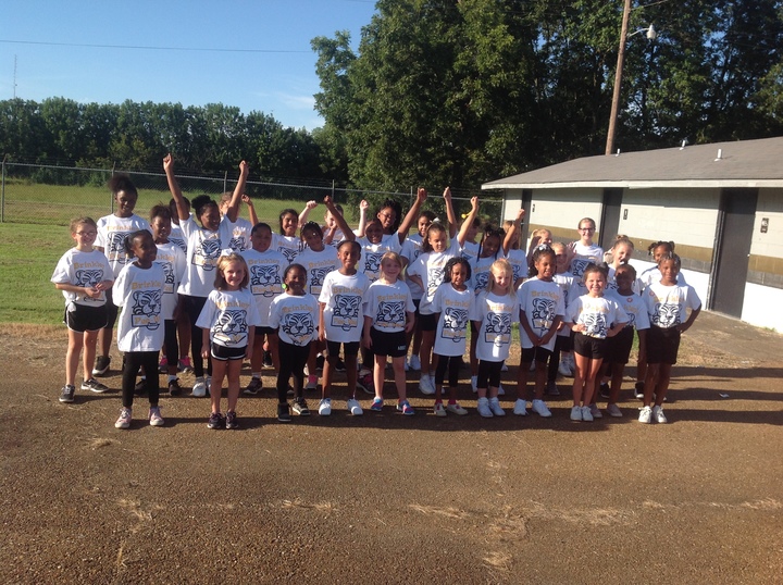 Brinkley Pee Wee Cheerleaders T-Shirt Photo