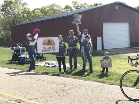 Supporting The Madison Bikers T-Shirt Photo