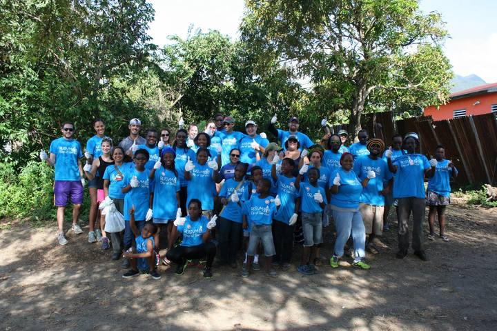 Rusvm Day Of Service On St. Kitts Island! T-Shirt Photo