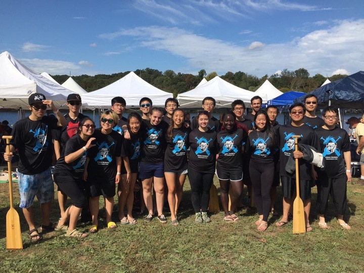 Johns Hopkins Dragon Boat Club T-Shirt Photo