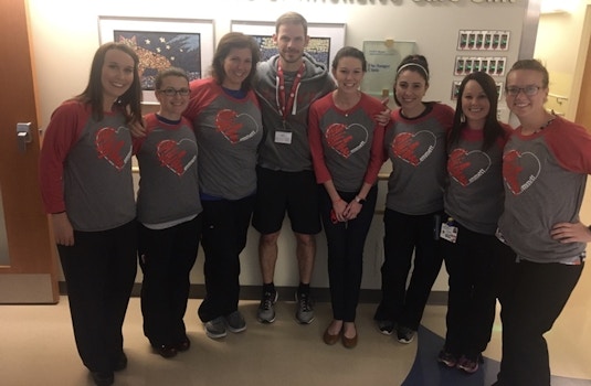 Heart Of A Nurse T-Shirt Photo
