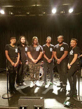 Dom Jones & Her Band At Berklee's Original Band Showcase T-Shirt Photo