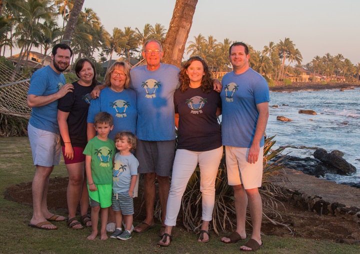 Family Vacation In Hawaii T-Shirt Photo