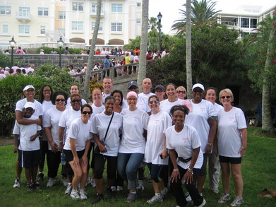 Team Bean Breast Cancer Walk Fundraiser T-Shirt Photo