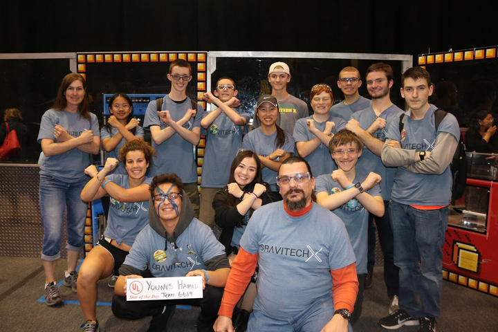 Gravitech X First Robotics Team T-Shirt Photo