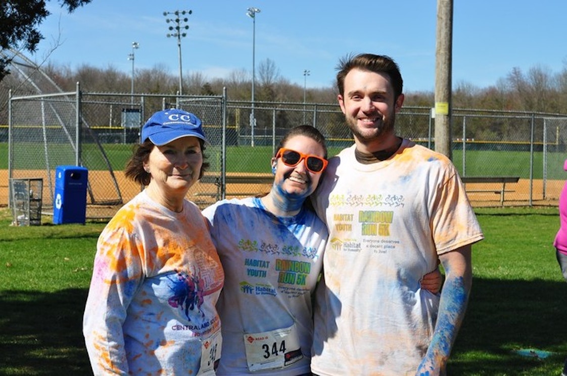 Habitat Youth Rainbow Run 2018 T-Shirt Photo