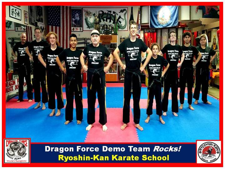 Dragon Force National Karate Demo Team T-Shirt Photo