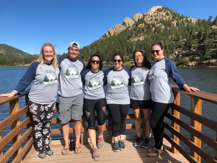 Camp Choggon Wedding Hike! T-Shirt Photo