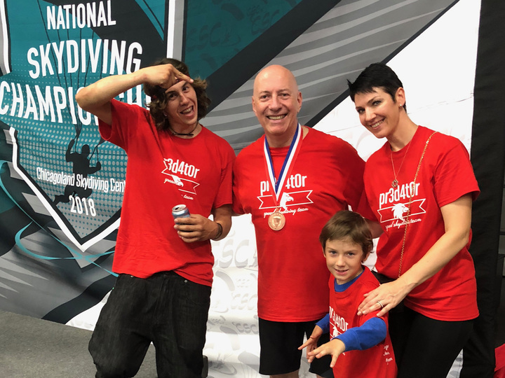 Pr3d4t0r Speed Skydiving Team Wins Bronze At 2018 National Championship T-Shirt Photo