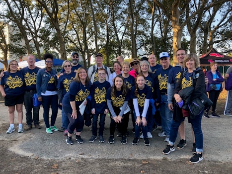 The Coaster Kings Supporting Pediatric Cancer Research  T-Shirt Photo