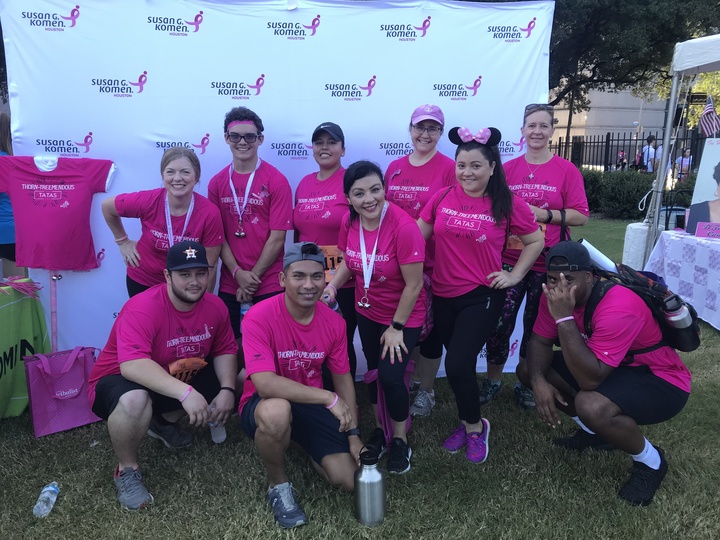 Susan G Komen Breast Cancer Walk T-Shirt Photo