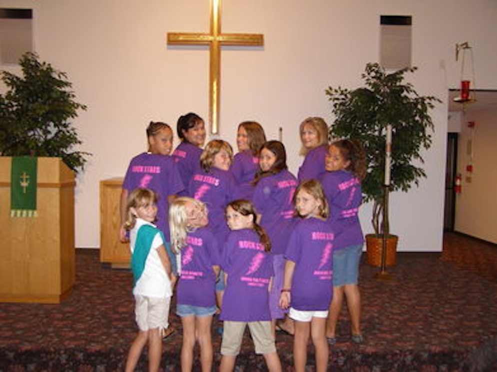 Junior Girl Scout Troop 75 Land O Lakes, Fl T-Shirt Photo