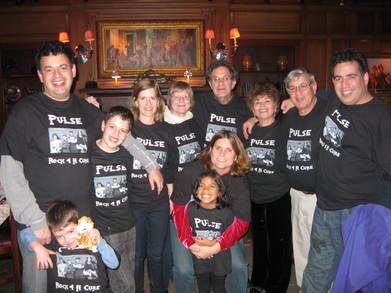 Family "Rocks 4 A Cure" With 12 Year Old Rock Star! T-Shirt Photo