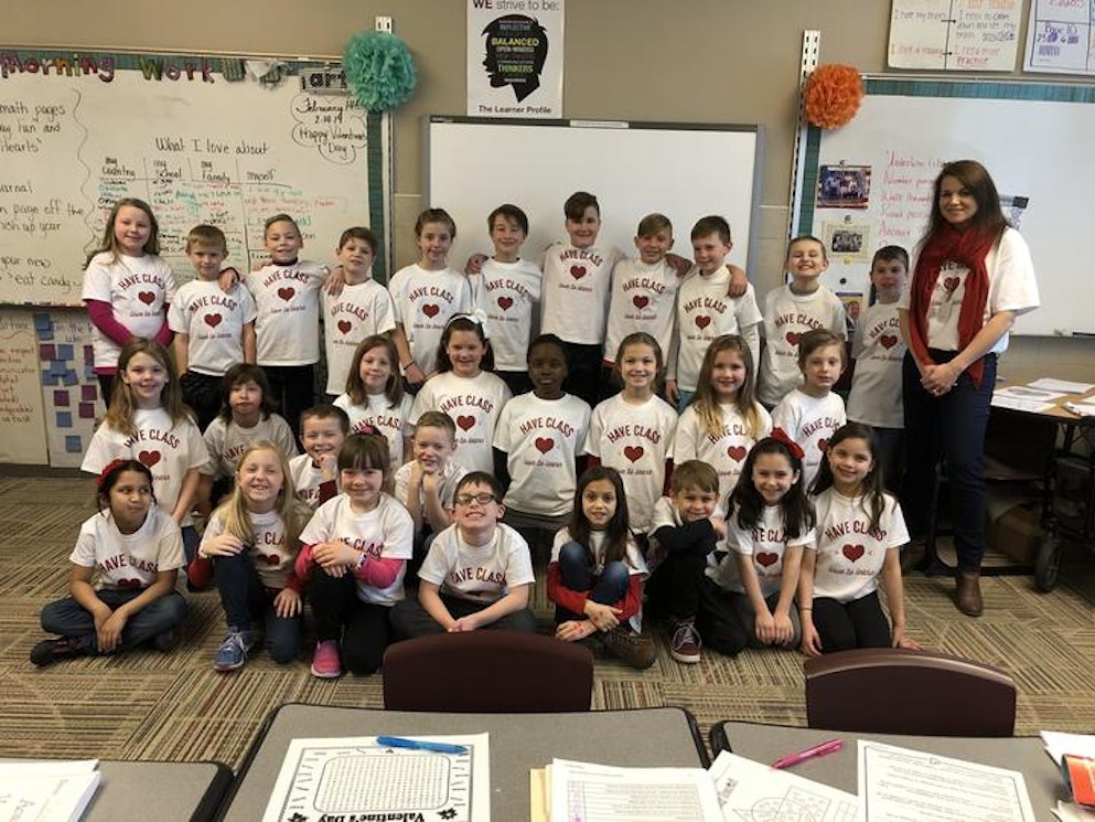 Mrs. Scott's 3rd Grade Class, Jwe T-Shirt Photo