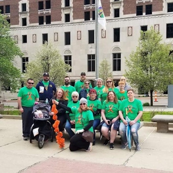 Walk Ms Lansing, 2019. Team Tmz T-Shirt Photo