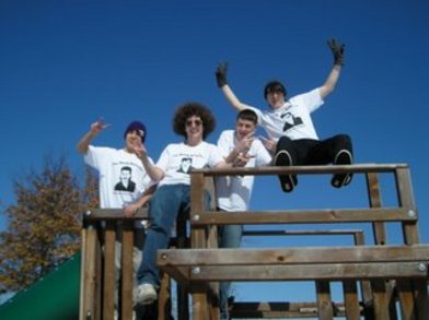 Mustaches In Barrows T-Shirt Photo