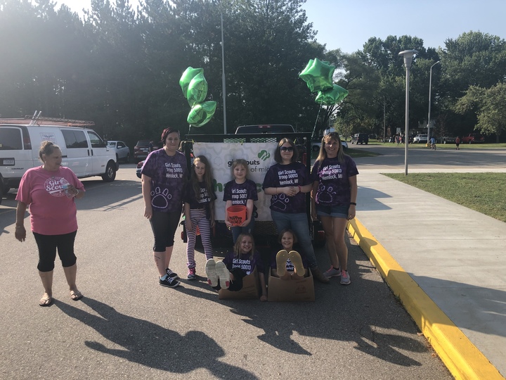 Girl Scout Troop Shirts  T-Shirt Photo