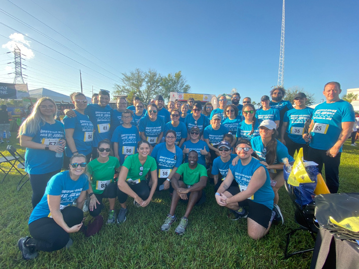 St. Jude Walk 2019   Fun Spot Orlando T-Shirt Photo