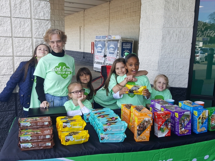 Gssa Troop 8718 Looking Awesome In Their New Troop Shirts At Our Very First Troop Event! T-Shirt Photo