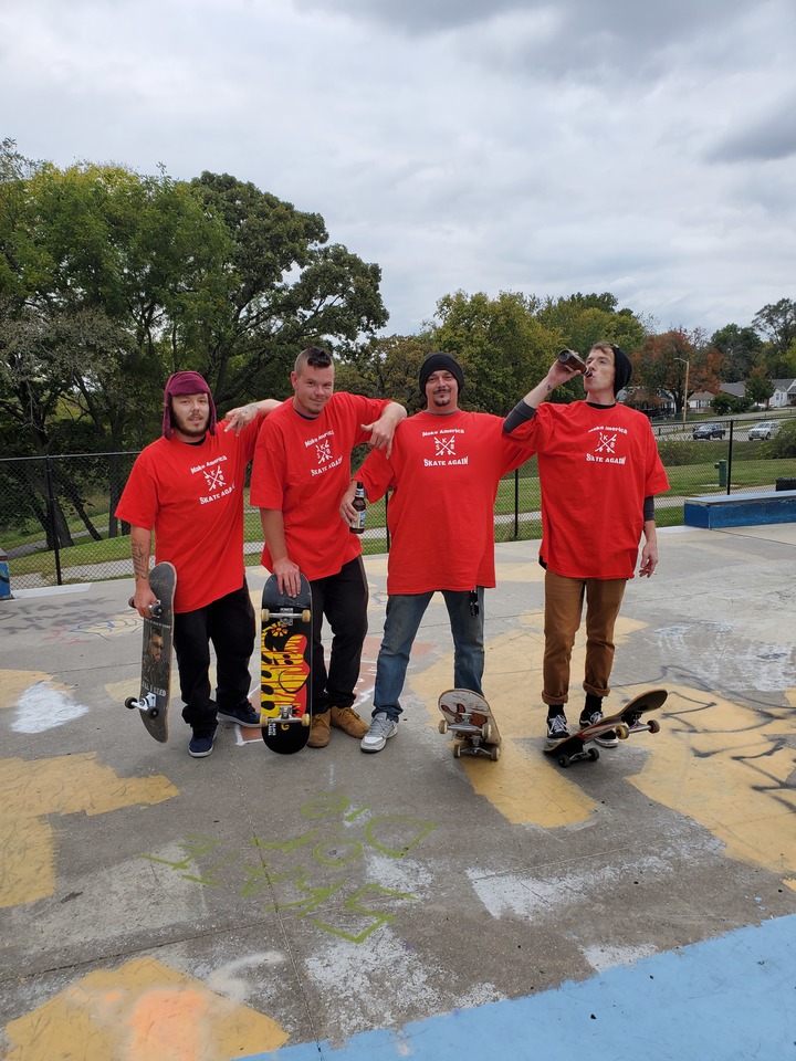 #Make America Skate Again T-Shirt Photo