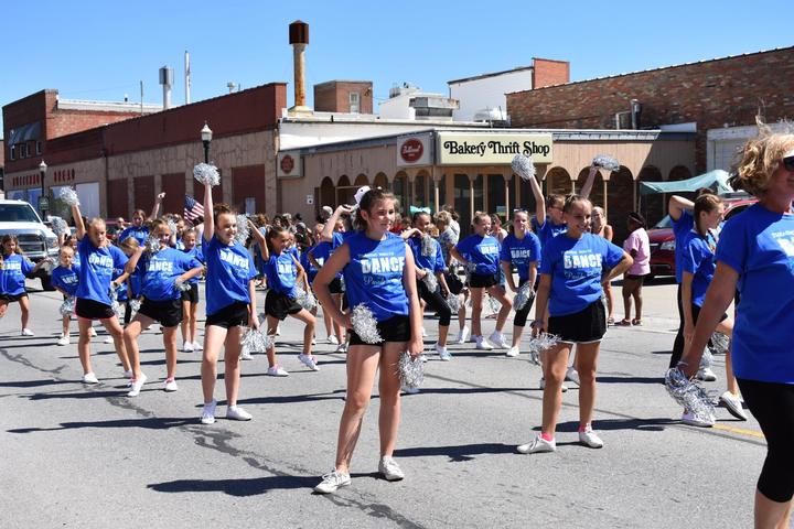 Parade Team In Action T-Shirt Photo