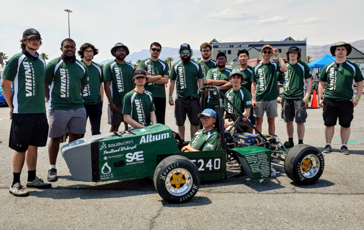 Viking Motorsports Fsae Team T-Shirt Photo