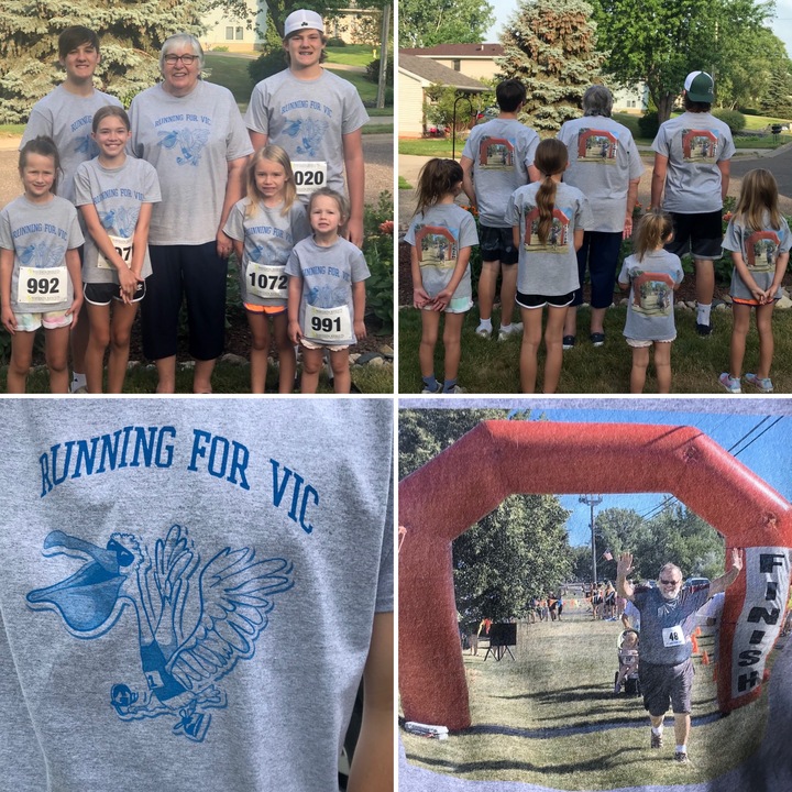 Running For Vic T-Shirt Photo