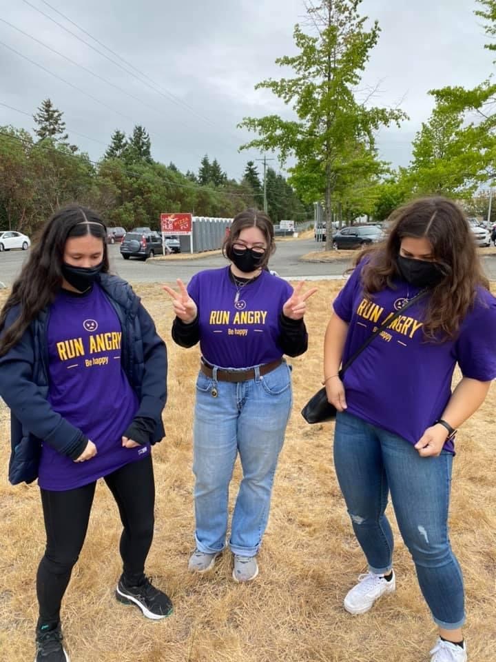Daughters At My 10 K Race T-Shirt Photo