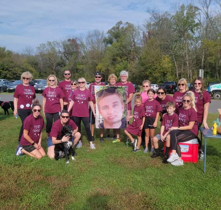 Walking For Tanner T-Shirt Photo