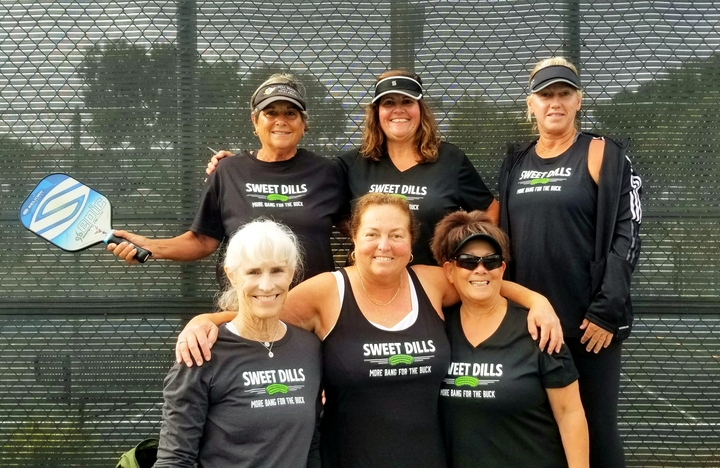 The Sweet Dills   El Segundo 3.5 Plus Pickleball League T-Shirt Photo