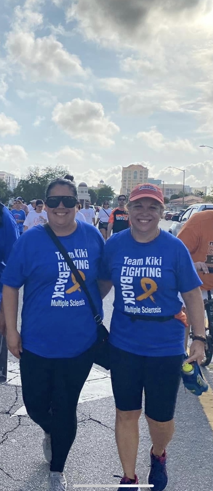 Team Kiki Fight Back! Multiple Sclerosis Fundraiser. T-Shirt Photo