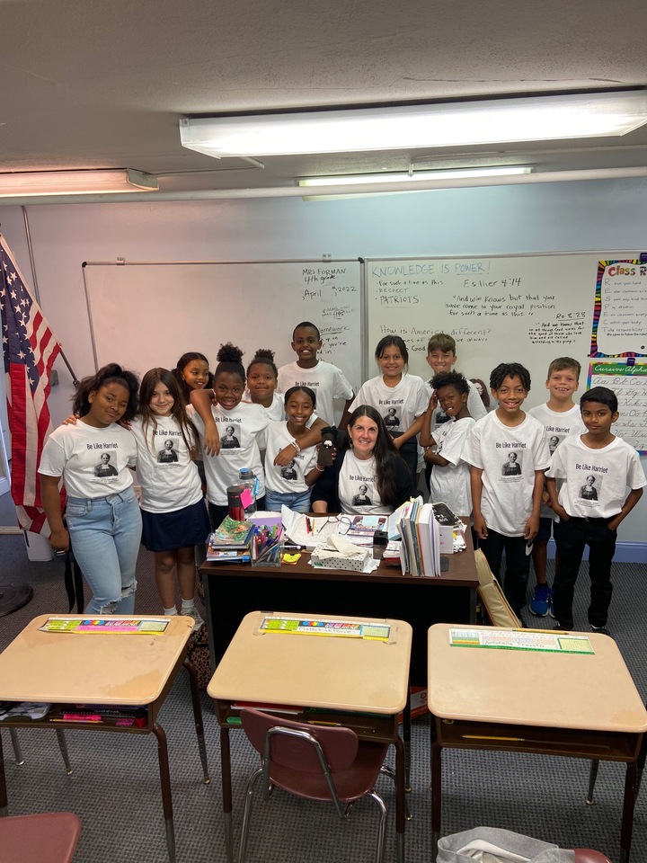 Harriet Tubman 4th Grade Fans T-Shirt Photo