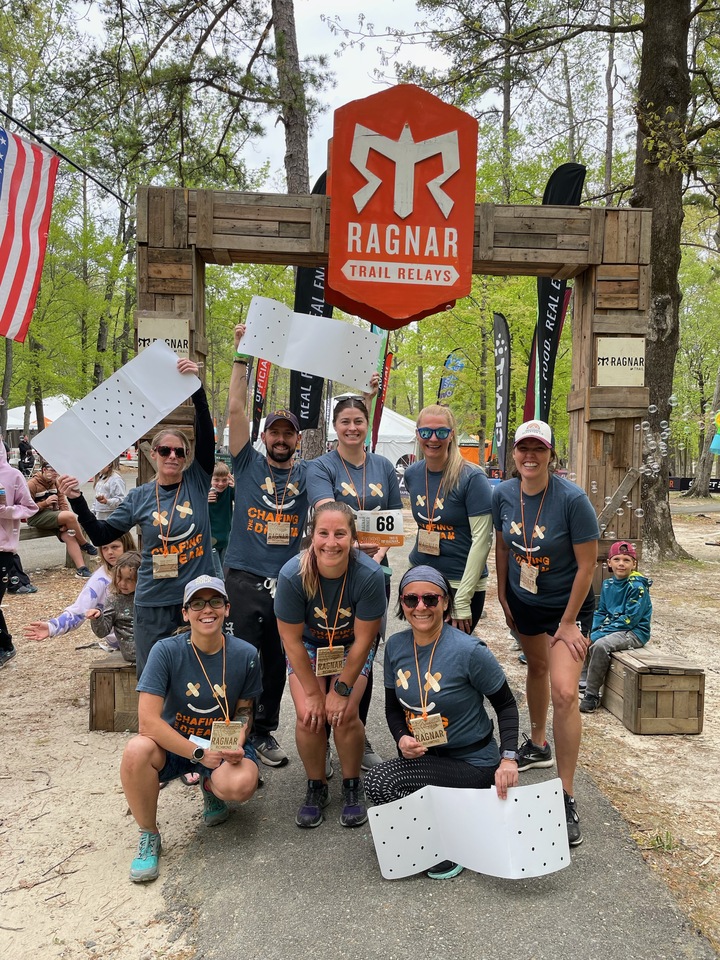 Ragnar Richmond Trail   Chafing The Dream T-Shirt Photo