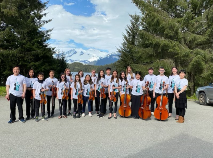 Aurora Strings Nyc 2022 Performance Shirt!  T-Shirt Photo