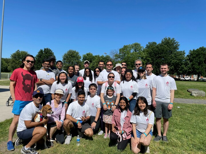 Wilmer Vision Walk Team Photo T-Shirt Photo