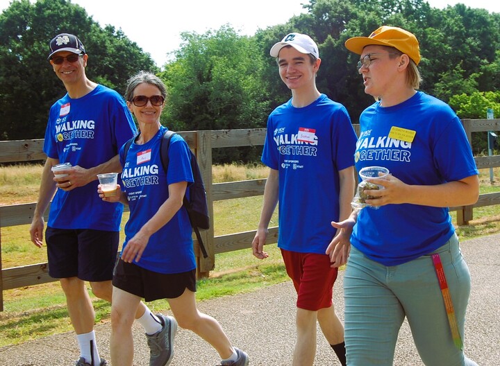 Walking Together To Celebrate The Joy Of Inclusive Communities! T-Shirt Photo